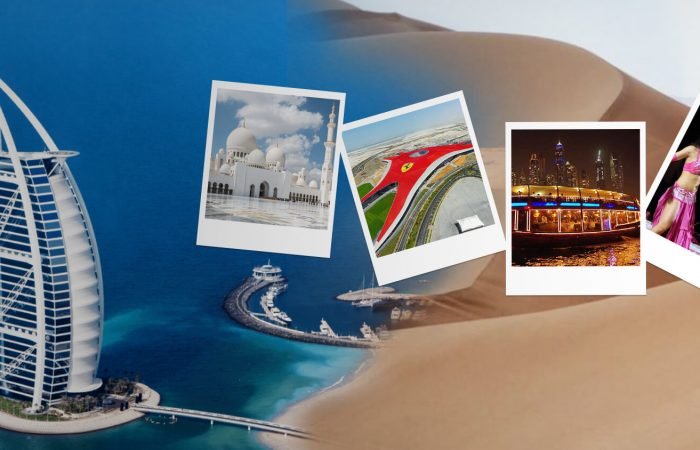 Dubai with Abu Dhabi international winter tour banner