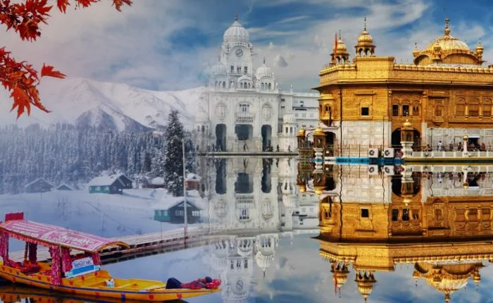 Kashmir with Amritsar domestic tour
